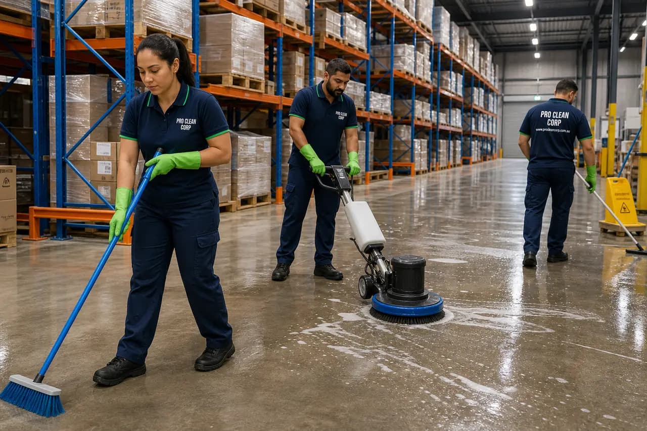 Warehouse Cleaning commercial cleaning services in Zetland
