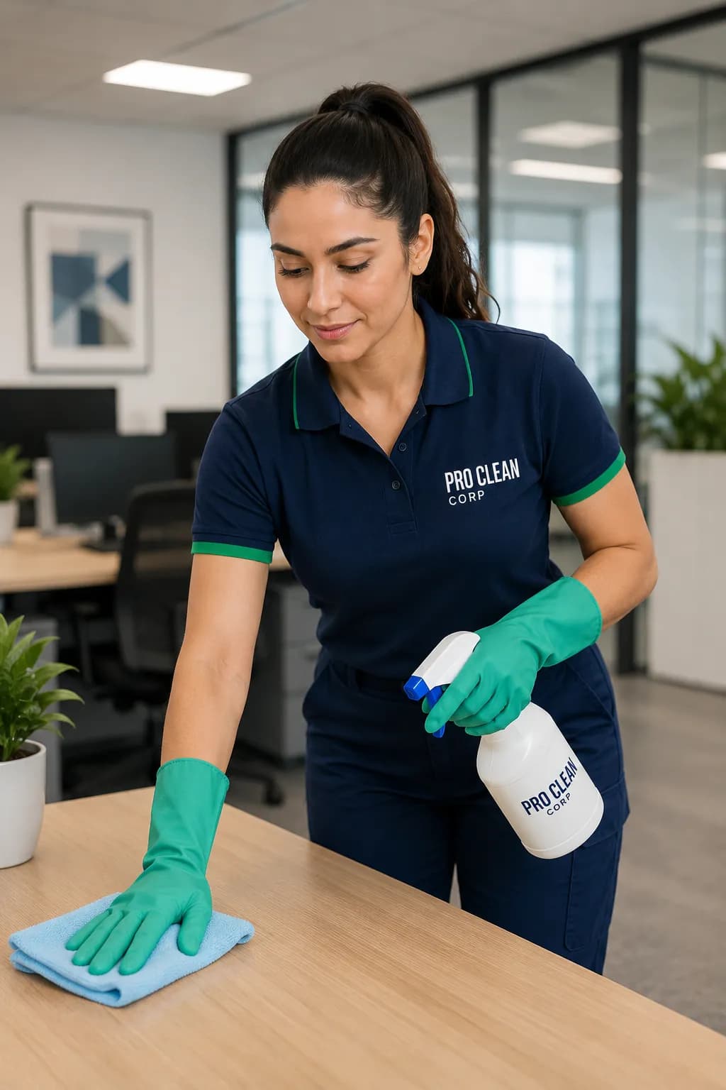 Professional commercial cleaning team Zetland